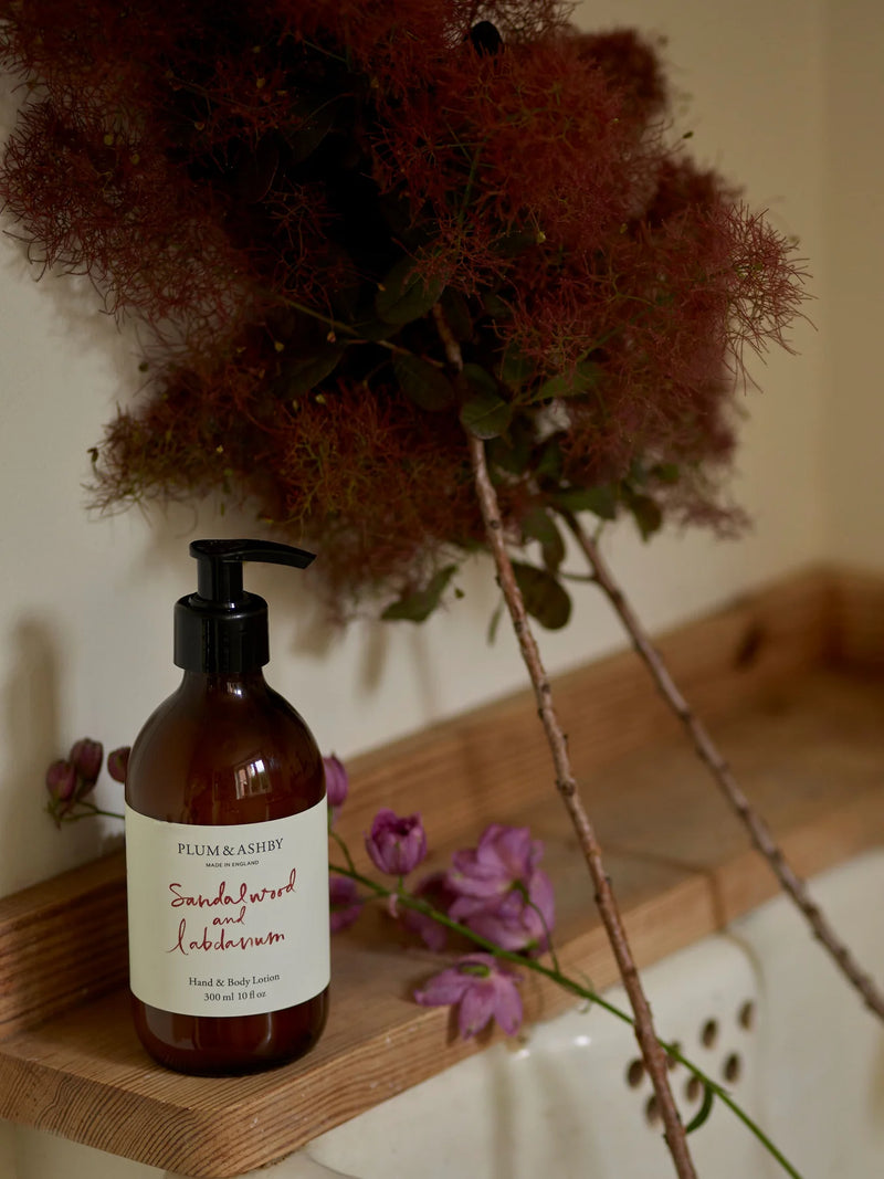 Plum & Ashby Sandalwood & Labdanum Hand & Body Lotion