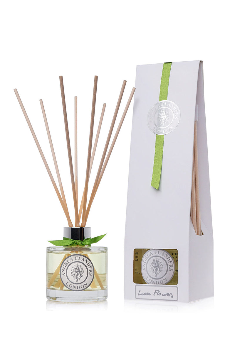 Angela Flanders Lime Flowers Reed Diffuser